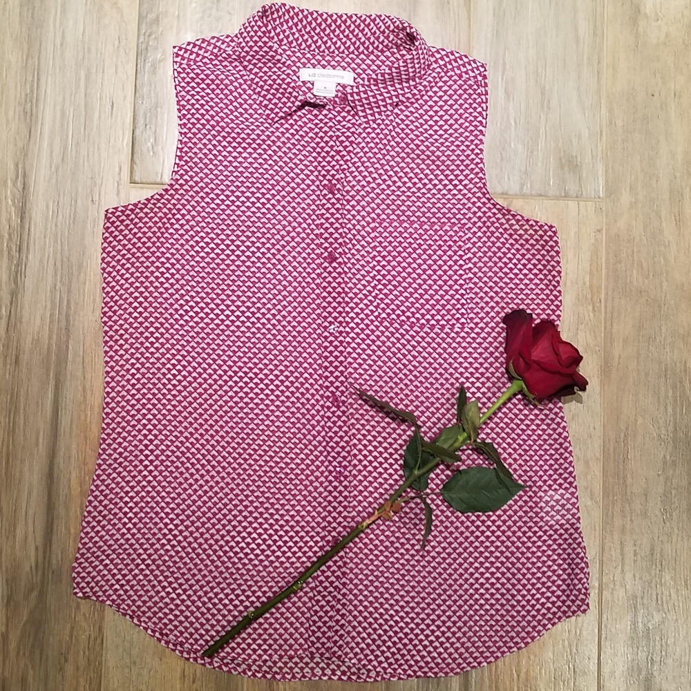 Liz Claiborne Women's Sleeveless Blouse